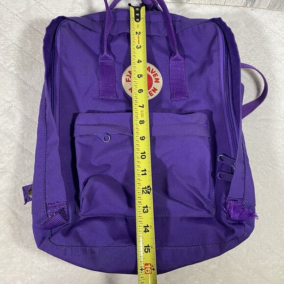 FJALLRAVEN Kanken Backpack Purple Bag 15" 23510 Hiking Outdoors GorpCore Logo - Picture 12 of 12